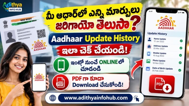 Aadhaar Update History Online Download 2026
