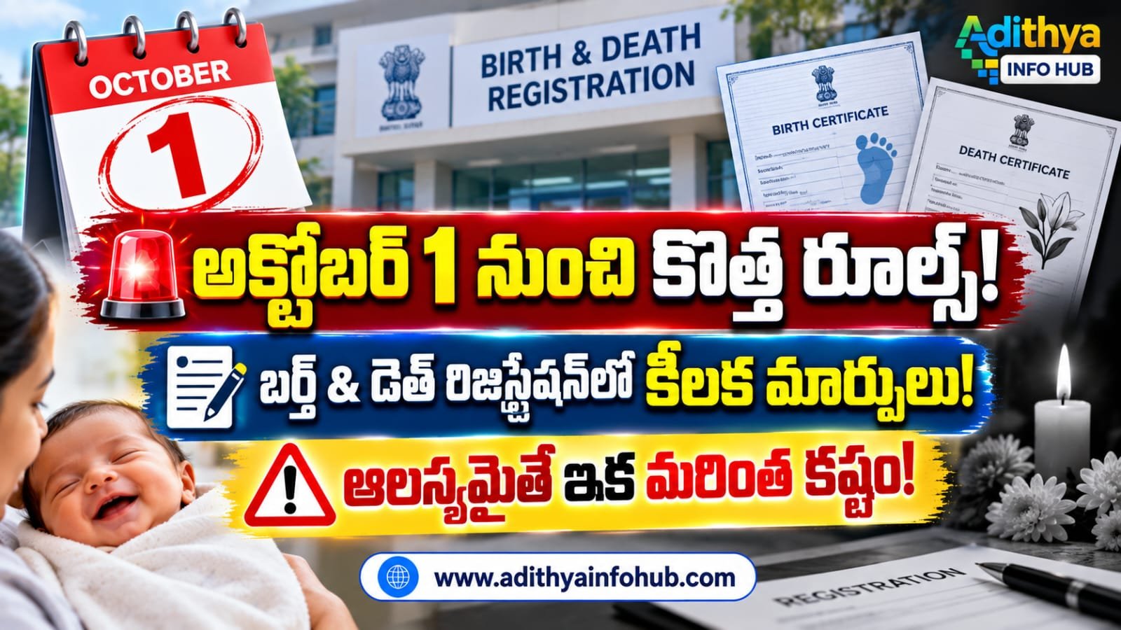 Birth And Death Registration Rules 2026