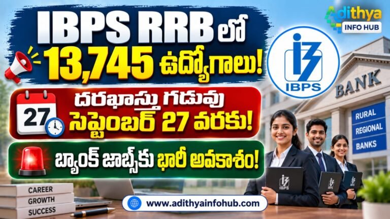 IBPS RRB Recruitment 2026 13745 Posts Last Date Extended Notice