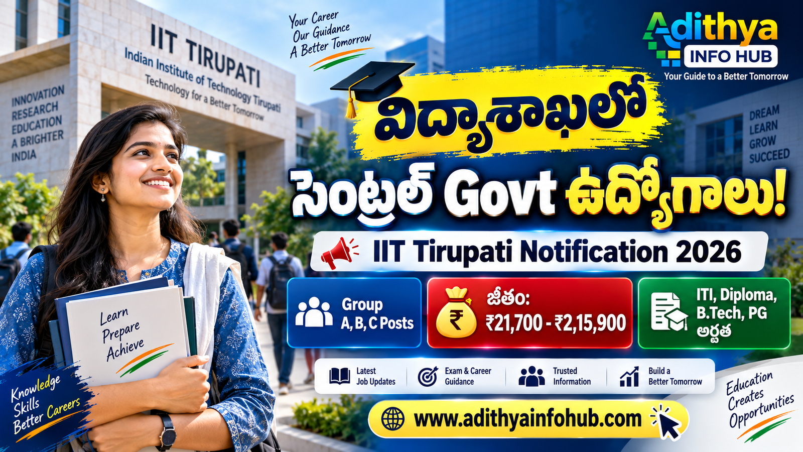 IIT Tirupati Notification 2026