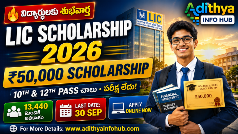 LIC Golden Jubilee Scholarship 2026