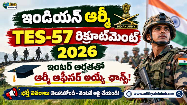 Army TES 57 Recruitment 2026 Notification 90 Posts Indian Army