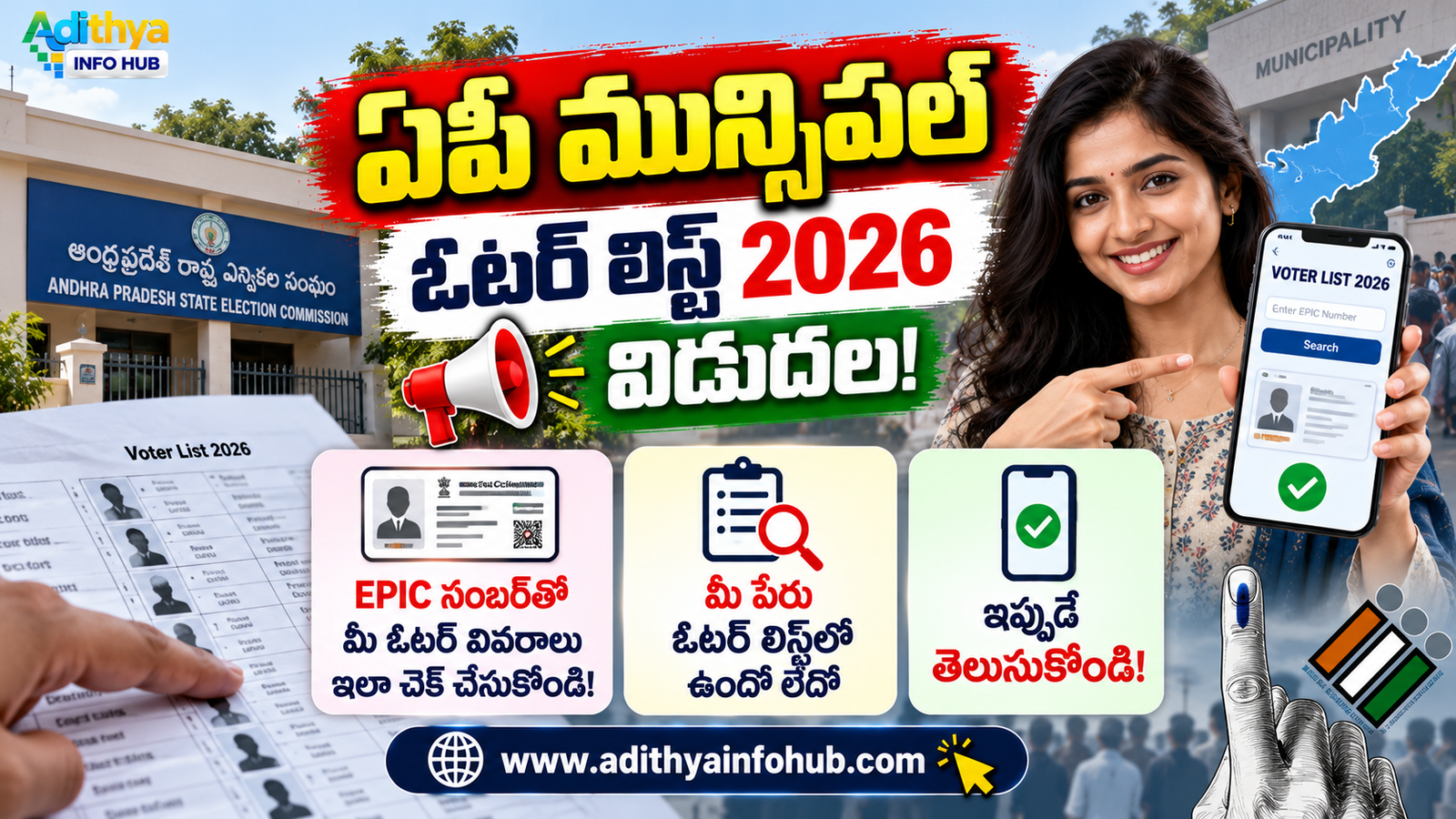 AP Municipal Voter List 2026 EPIC Number Search AP SEC Portal Guide